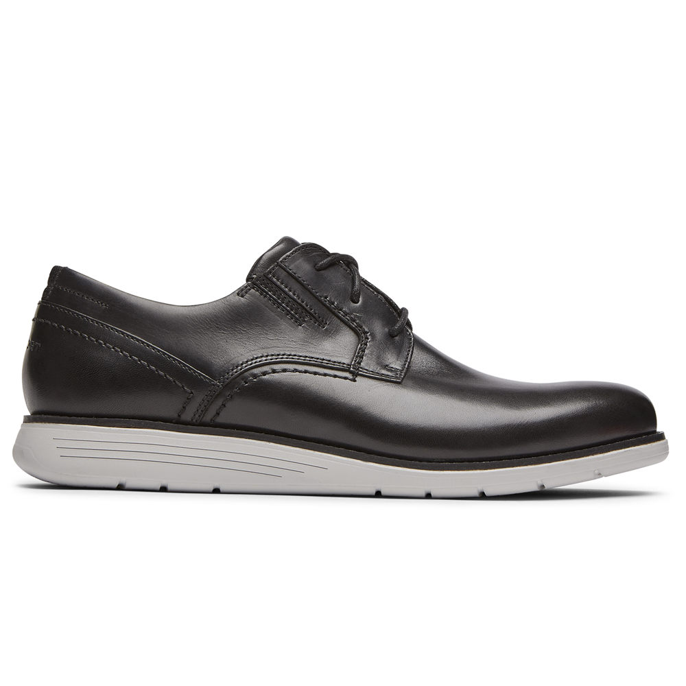 Rockport Pen Sko Herre Svart - Total Motion Sport Plain Toe - XZHG40687